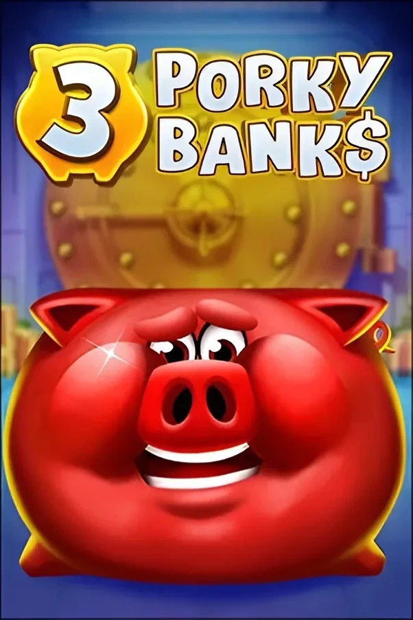 Slot 3 Porky Banks z czerwoną świnką